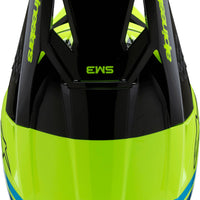 Alpinestars Sm3 Youth Radium Helmet Gry/blk/ylw Fluo Matte Ys - Yellow Fluo/Black/Blue / Large