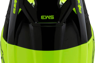 Alpinestars Sm3 Youth Radium Helmet Gry/blk/ylw Fluo Matte Ys