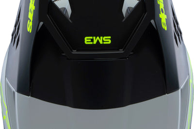 Alpinestars Sm3 Youth Radium Helmet Gry/blk/ylw Fluo Matte Ys