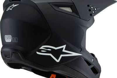 Alpinestars Sm3 Youth Solid Helmet Black Matte Ys