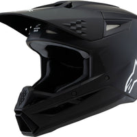 Alpinestars Sm3 Youth Solid Helmet Black Matte Ys - Large