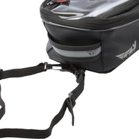 Fly Racing Small Tank Bag Black - Street Collection