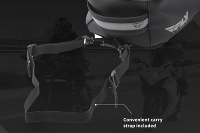 Fly Racing Small Tank Bag Black - Street Collection