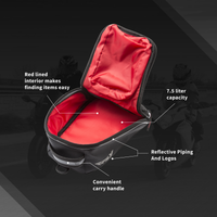 Fly Racing Small Tank Bag Black - Street Collection