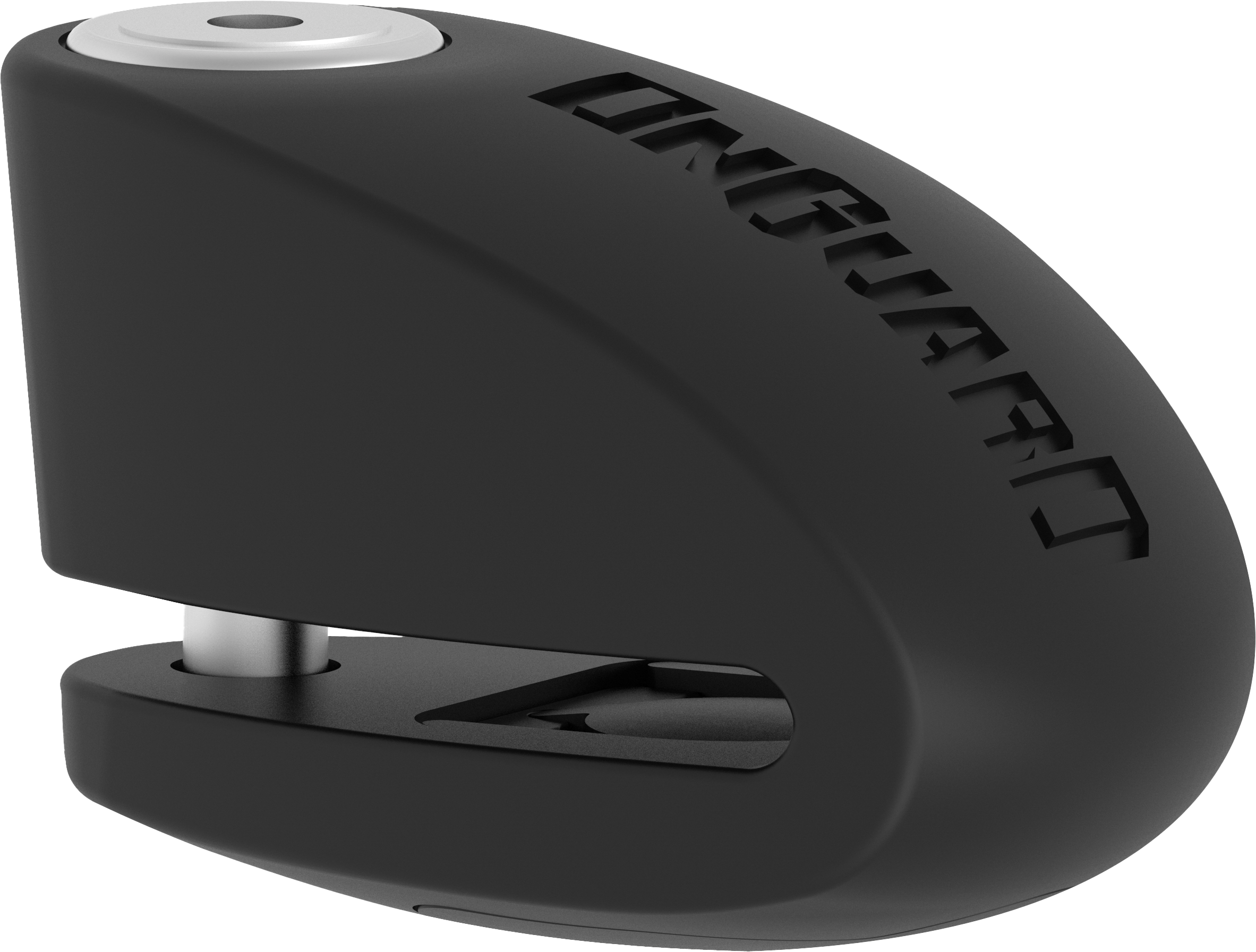 Onguard Smart Alarm Disc Lock Yellow 10mm Pin - Black - Street Collection