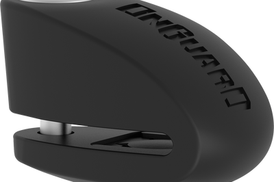 Onguard Smart Alarm Disc Lock Yellow 10mm Pin - Black - Street Collection