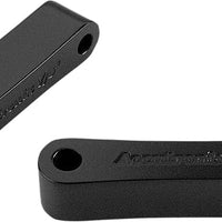 Accutronix Smooth Fender Spacers 49mmx5/8’’ Black - Harddrive Products