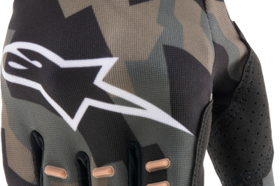 Alpinestars Smx-e Gloves Black/camo/sand Xl - Apparel Collection