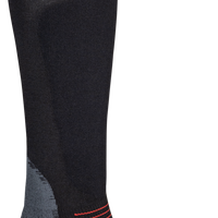 Fly Racing Snow Midweight Wool Sock Blue Sm/md - Black / Large - X-Large