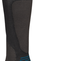 Fly Racing Snow Midweight Wool Sock Blue Sm/md - Black / Large - X-Large