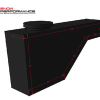 Snow Performance 10 Gallon Tool Box Style Reservoir (Incl Front Bracket & Hardware) - Forced Induction