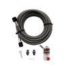 Snow Performance Braided SS Line Trunk Mount Upgrade (4AN Systems) - Fuel Delivery