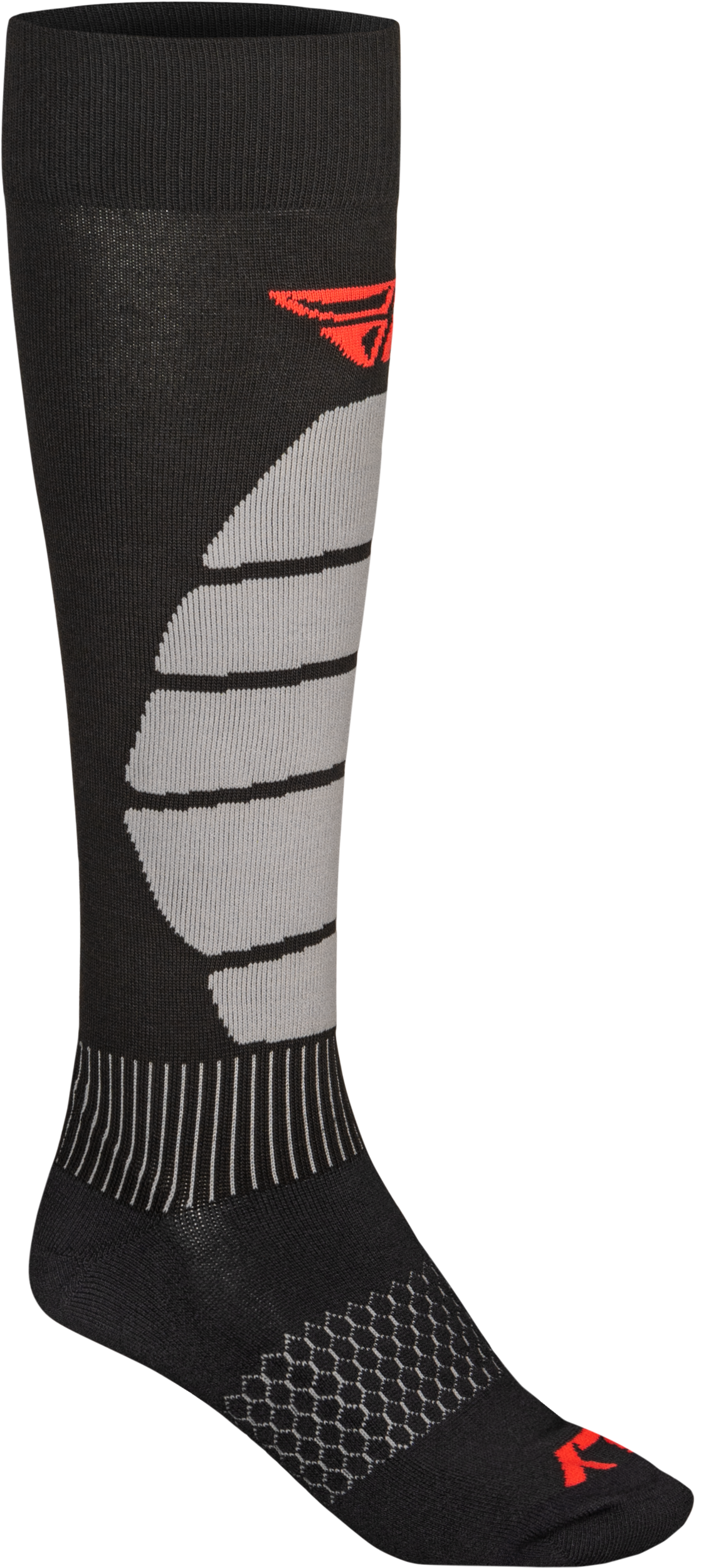 Fly Racing Snow Performance Coolmax Sock Purple Sm/md - Black / Large - X-Large