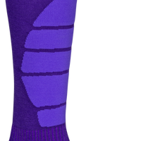 Fly Racing Snow Performance Coolmax Sock Purple Sm/md - Black / Large - X-Large