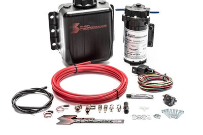 Snow Performance Stg 1 Boost Cooler TD Water Injection Kit (Incl. Red Hi-Temp Tubing/Quick Fittings) - Forced Induction