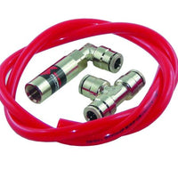 Snow Performance Stg 1 Boost Cooler TD Water Injection Kit (Incl. Red Hi-Temp Tubing/Quick Fittings) - Forced Induction