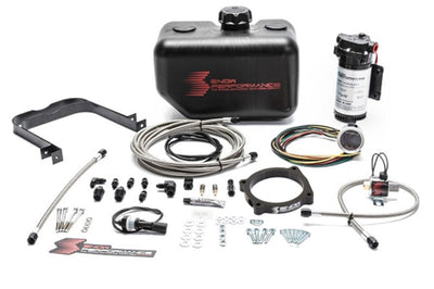 Snow Performance Stg 2 Boost Cooler Challenger/Charger Hellcat Water Inj Kit (SS Braid Line/4AN Fit) - Forced Induction