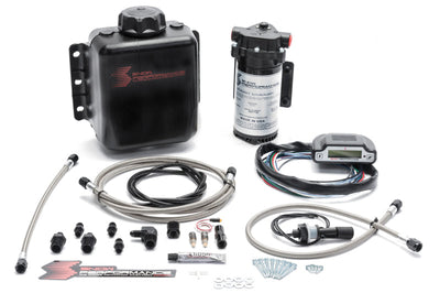 Snow Performance Stg 3 Boost Cooler DI 2D MAP Prog. Water Injection Kit (SS Braided Line & 4AN) - Forced Induction