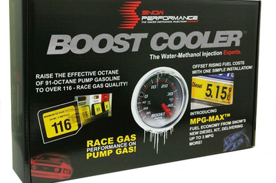 Snow Performance Stg 3 Boost Cooler DI 2D MAP Prog. Water Injection Kit (SS Braided Line & 4AN) - Forced Induction