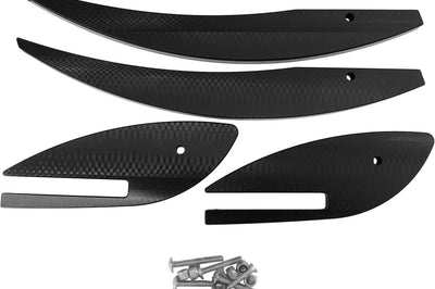 Usi Skis Snoweater Ski Fin Kit Stage 4 Fits X2 Triple Threat - Snowmobile Collection