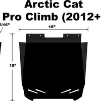 Pdp Snowflap Arctic Cat Proclimb/m/hcr 2012+ - Snowmobile Collection