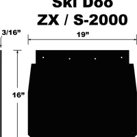 Pdp Snowflap Ski Doo Zx/s-2000 92-03 - Snowmobile Collection