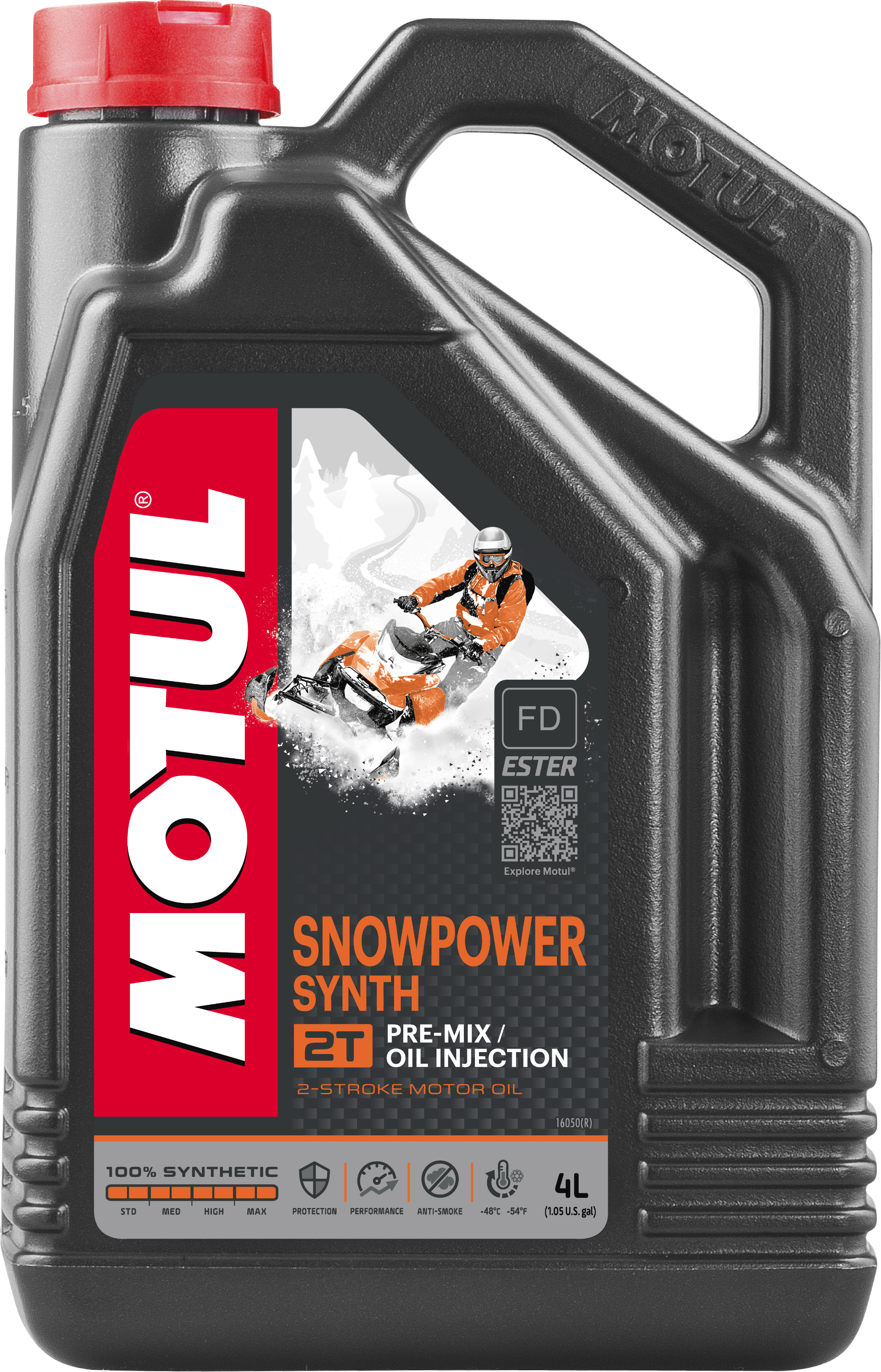 Motul Snowpower 2t Syn Engine Oil 4 Ltr 4/case - Tires & Wheels
