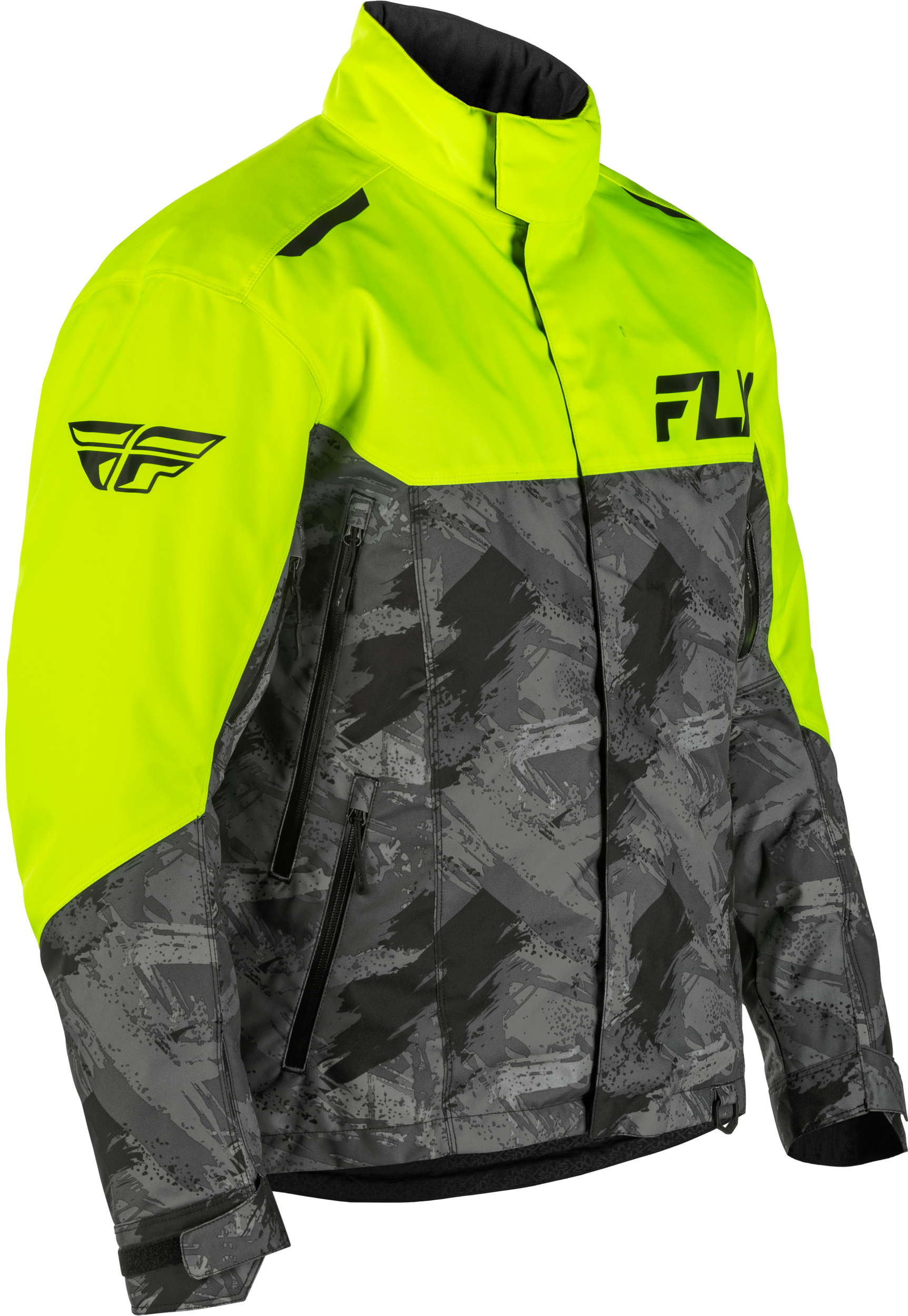 FLY RACING Snx Pro Jacket Hi Vis/Black Lg - Jackets
