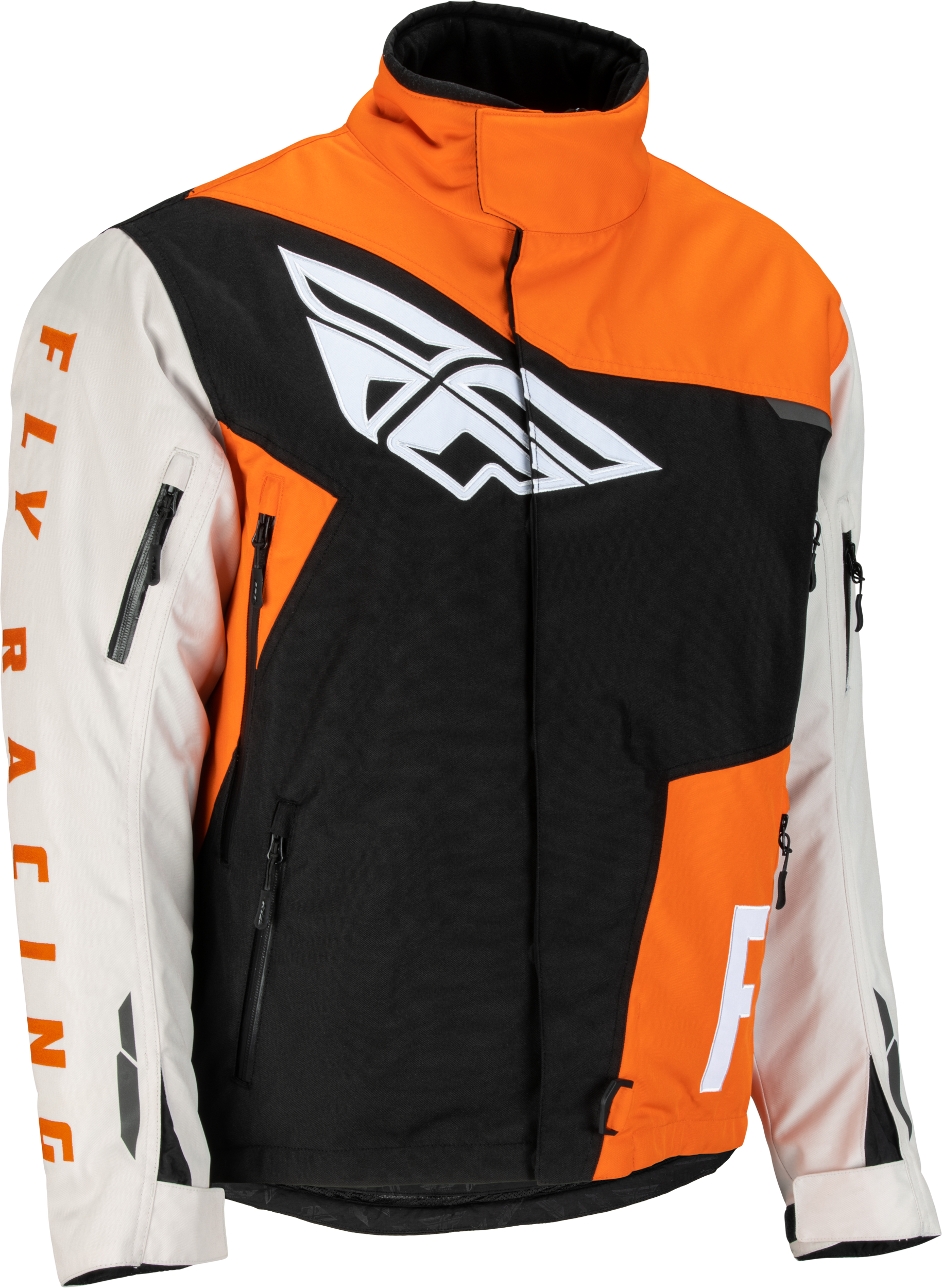 FLY RACING Snx Pro Jacket Orange/Grey/Black Lg - Jackets