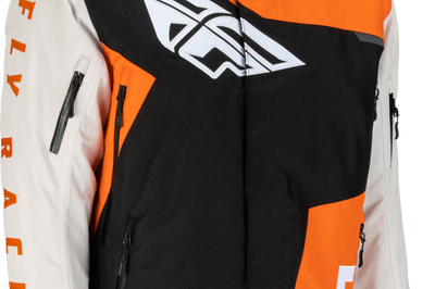 FLY RACING Snx Pro Jacket Orange/Grey/Black Lg - Jackets