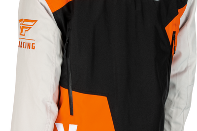 FLY RACING Snx Pro Jacket Orange/Grey/Black Lg - Jackets