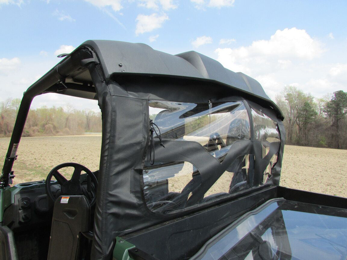 Seizmik Soft Rear Dust Panel W/window - Atv Performance Products