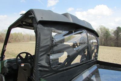 Seizmik Soft Rear Dust Panel W/window - Atv Performance Products