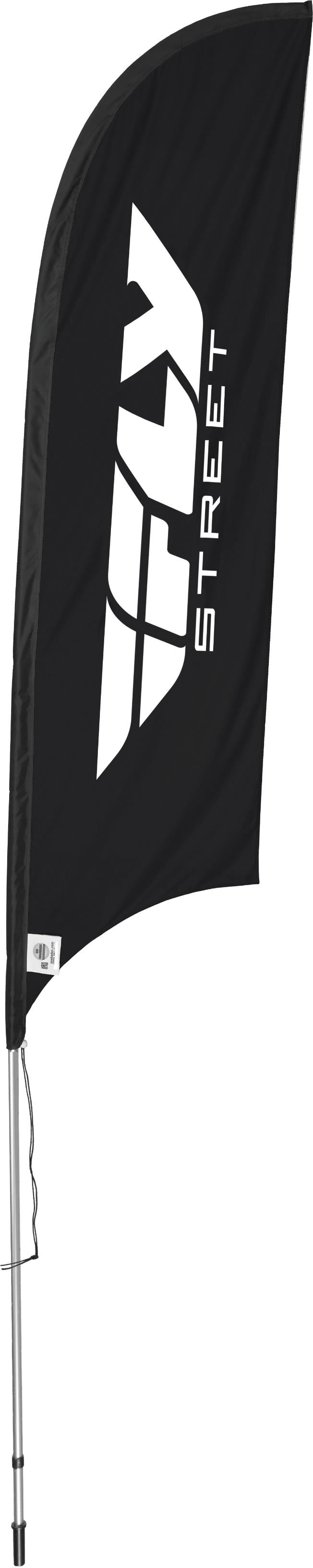 Fly Racing Solar Flag 11’ - Black