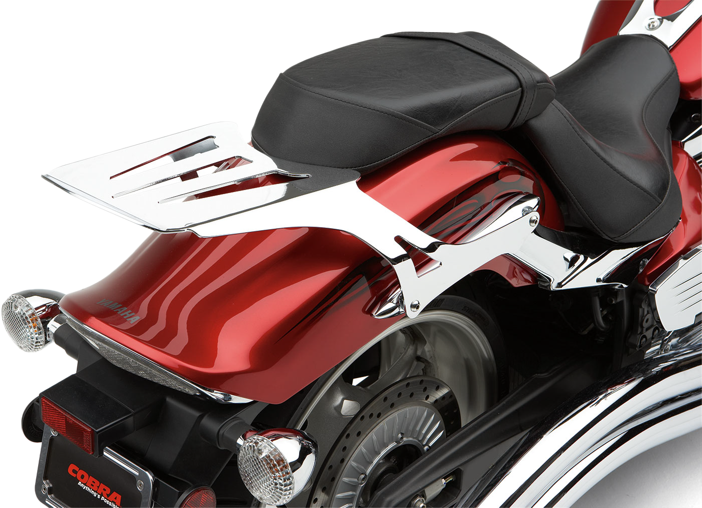 COBRA Solo Luggage Rack Chrome Formed Hon Rebel 250 96 16