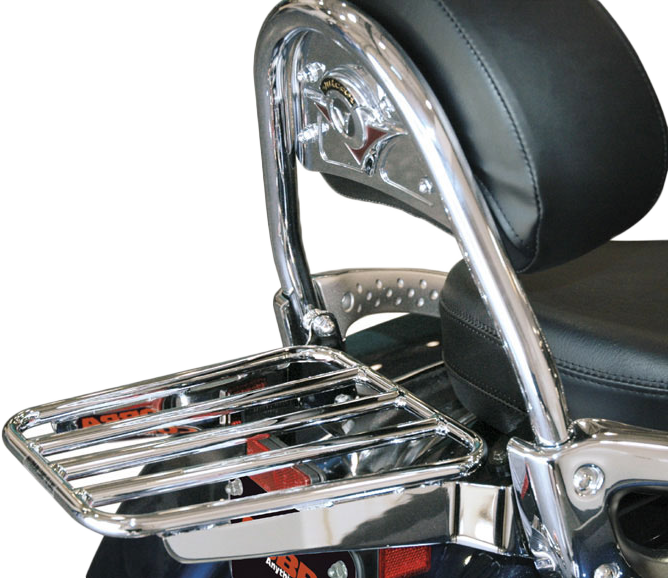 COBRA Solo Luggage Rack Tube Chrome Fits OEM Backrest Kaw Vn1700