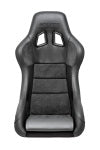 SPARCO Sparco Seat QRT Performance Leather/Alcantara Black (Must Use Side Mount 600QRT) - Safety
