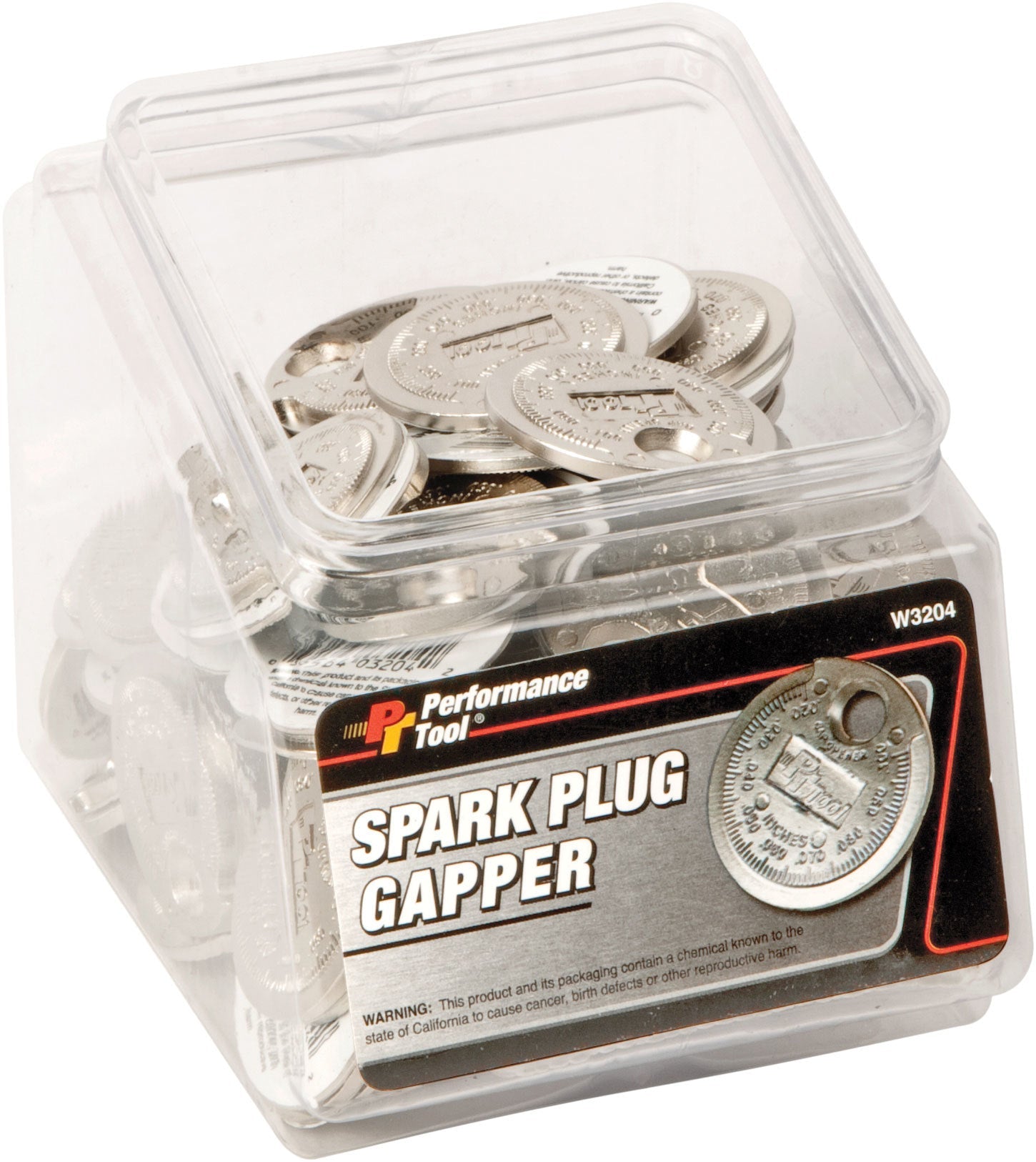 Performance Tool Spark Plug Gap 50/pk W/fishbowl Counter Display - Watercraft Collection