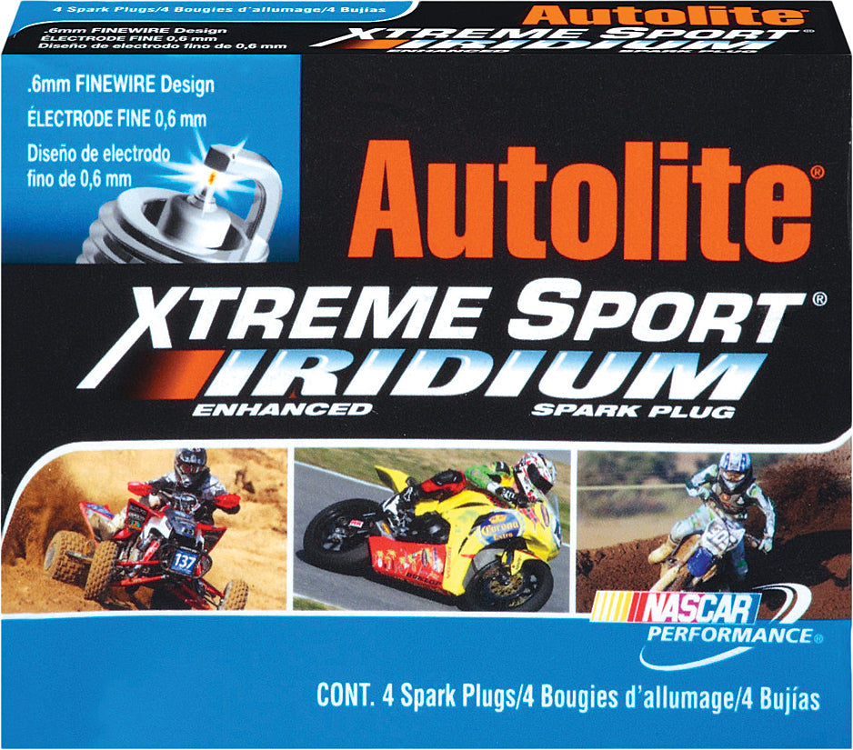 Autolite Spark Plug Xs3924/4 Iridium Xtreme Sport - Watercraft Collection