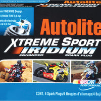 Autolite Spark Plug Xs3924/4 Iridium Xtreme Sport - Watercraft Collection