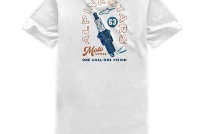 Alpinestars Sparky Csf Tee White Xl - Small