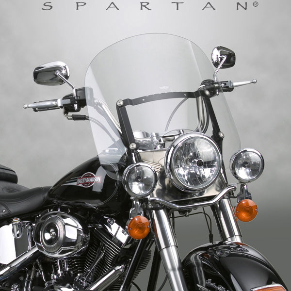 National Cycle Spartan Windshield Clear Quick Release 17’’ - Harddrive Products