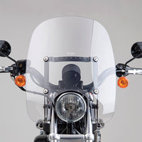 National Cycle Spartan Windshield Clear Quick Release 17’’ - Harddrive Products