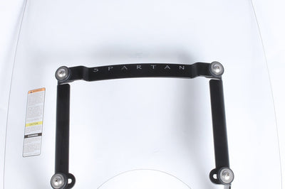 National Cycle Spartan Windshield Clear Quick Release 18.5’’ - Harddrive Products