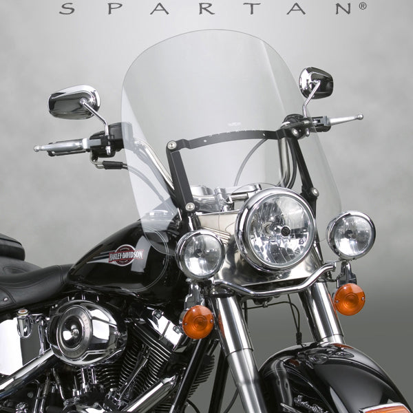 National Cycle Spartan Windshield Clear Quick Release 18.5’’ - Harddrive Products