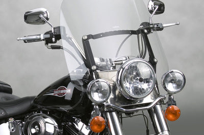 National Cycle Spartan Windshield Clear Quick Release 18.5’’ - Harddrive Products