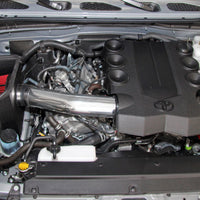 Spectre 10-18 Toyota FJ 10-15 4Runner V6-4.0L F/I Air Intake Kit - Polished w/Red Filter - Systems