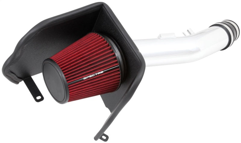 Spectre 10-18 Toyota FJ 10-15 4Runner V6-4.0L F/I Air Intake Kit - Polished w/Red Filter - Systems