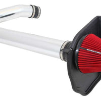 Spectre 11-17 Challenger/Charger 3.6L Air Intake Kit - Polished w/Red Filter - Systems