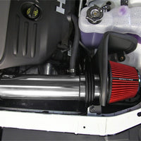 Spectre 11-17 Dodge Challenger/Charger 5.7L V8 Air Intake Kit - Polished w/Red Filter - Systems